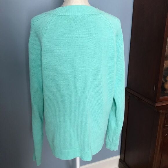 Crown & Ivy Cable Knit Long Sleeve Sweater - Picture 3 of 5